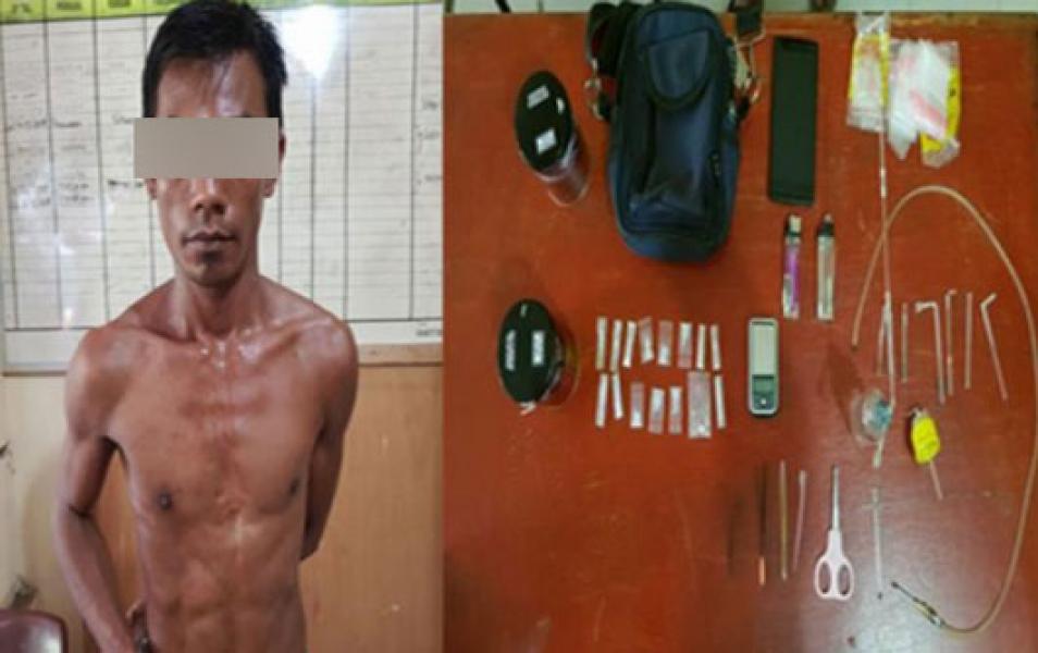 Miliki 15 Paket Sabu, Pemuda Purnama Ditangkap Polsek Dumai Barat