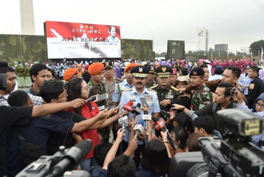 Panglima TNI: Apel Bersama Menunjukkan Kesamaan Gender di Institusi TNI-Polri