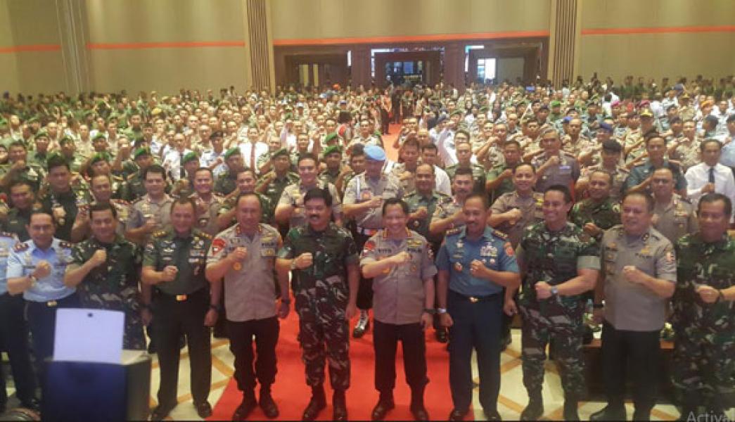 Panglima TNI: Prajurit TNI dan Polri Jangan Menyakiti Hati Rakyat