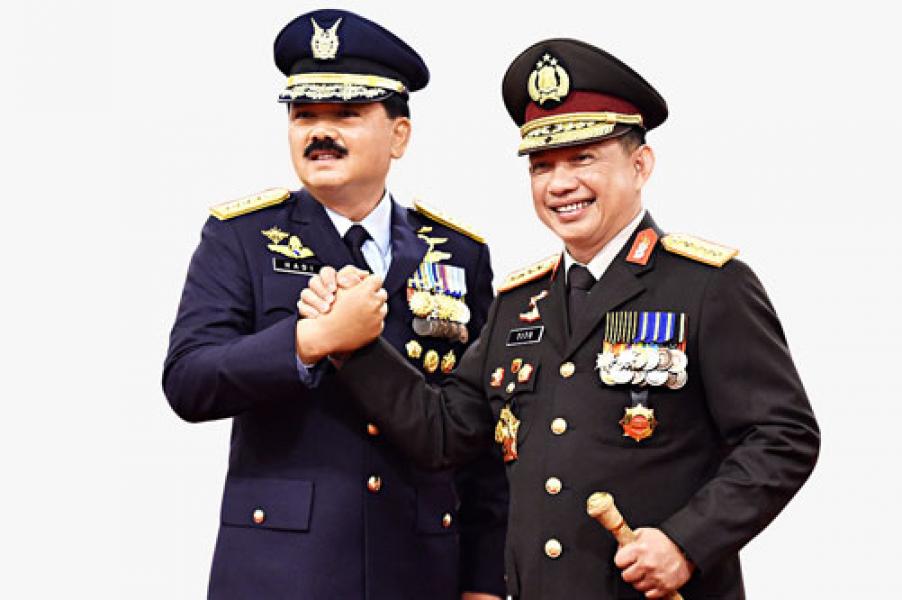 Panglima TNI dan Kapolri Berkunjung Ke Riau