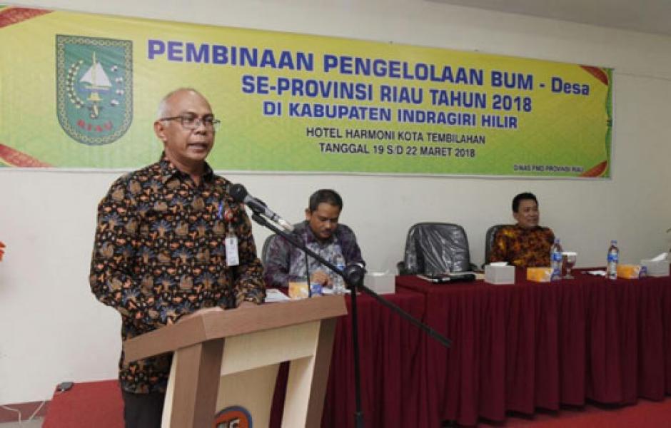 Pengelola Bumdes se- Riau Ikuti Pelatihan Pengelolaan Usaha