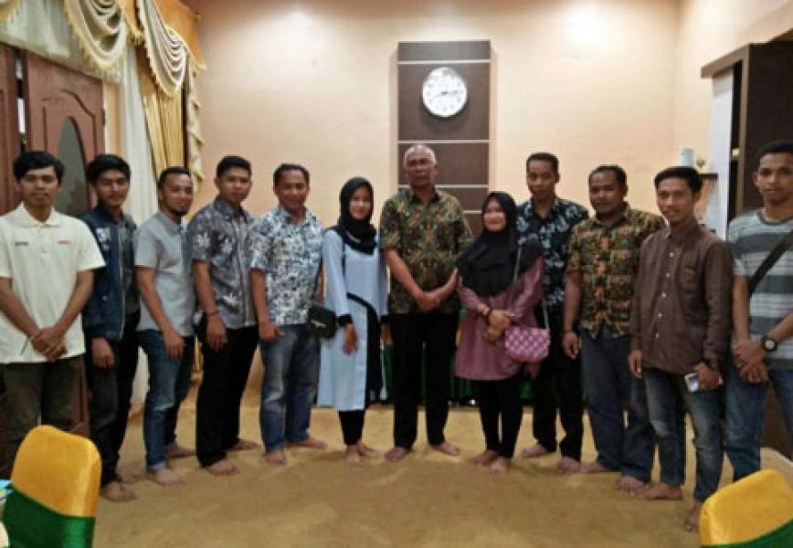 Pjs Bupati Sambut Silaturahmi DPD Pemuda BNN Inhil