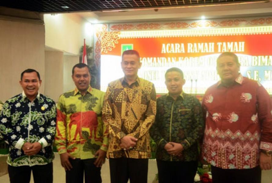 Ramah Tamah dengan Danrem 031/Wb, Ini Harapan Pemkab Inhil