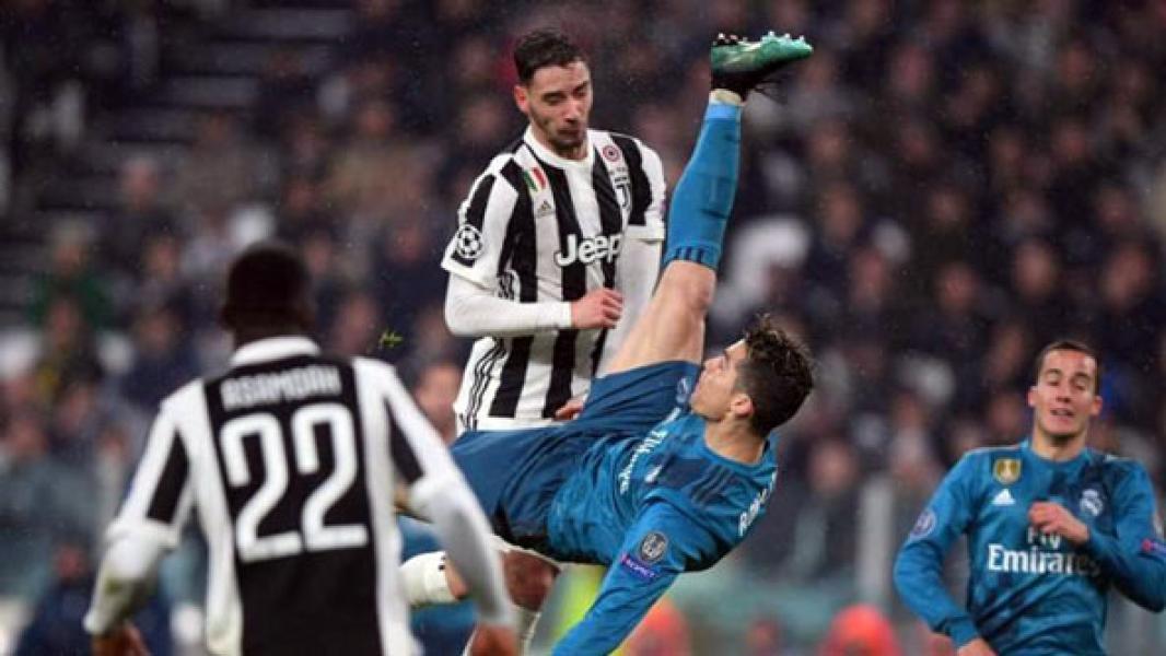 Reaksi Kocak Zidane Lihat Gol Salto Ronaldo ke Gawang Juve