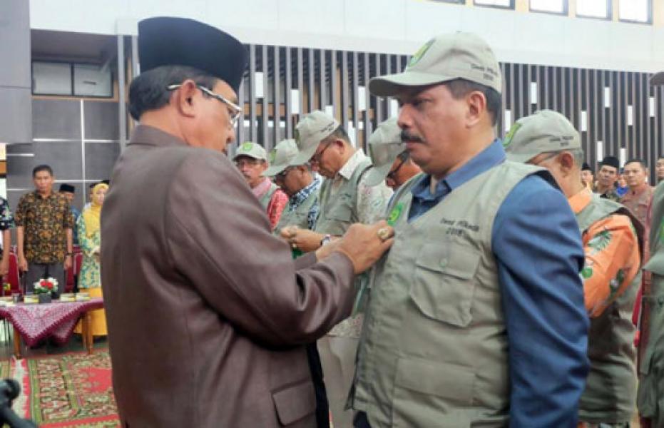 Sukseskan Pilkada Serentak, Bupati Inhil Kukuhkan Desk Pilkada