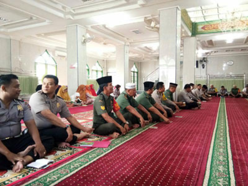 TNI-Polri Dan ASN Di Pekanbaru Gelar Wirid Yasin Bersama