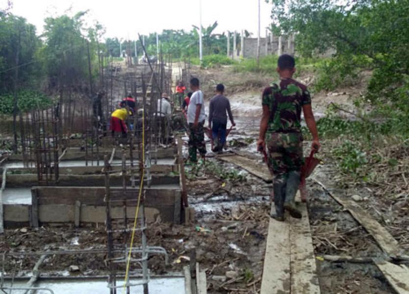 Ternyata TMMD ke 101 Kodim 0314/Inhil Bikin Hubungan TNI dan Rakyat Semakin Erat