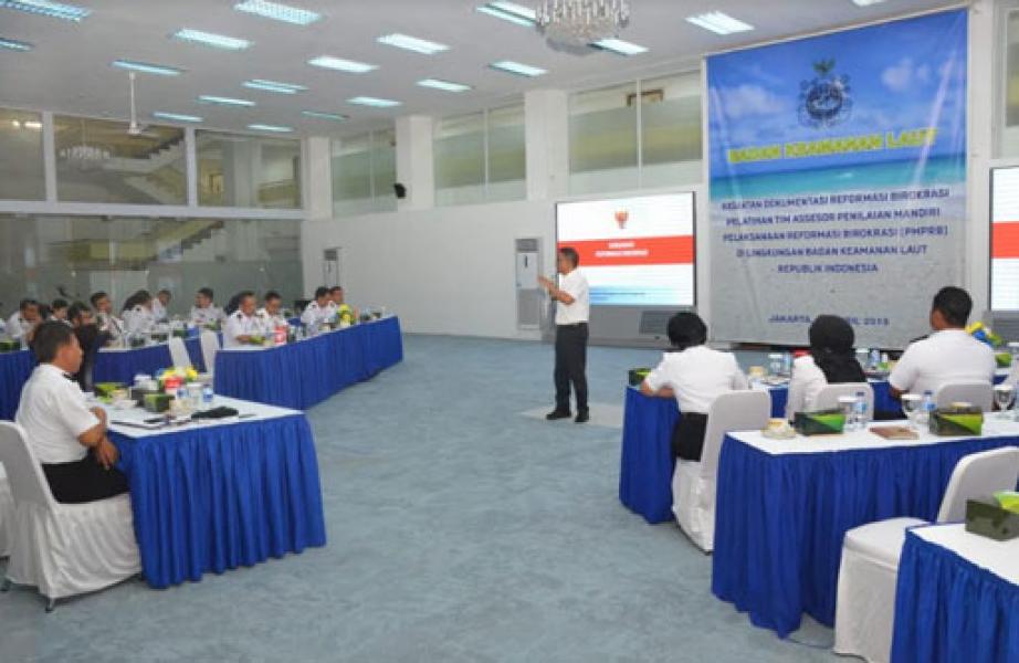 Bakamla Komitmen Ciptakan Good Government Melalui Pelatihan Tim Asesor PMPRB