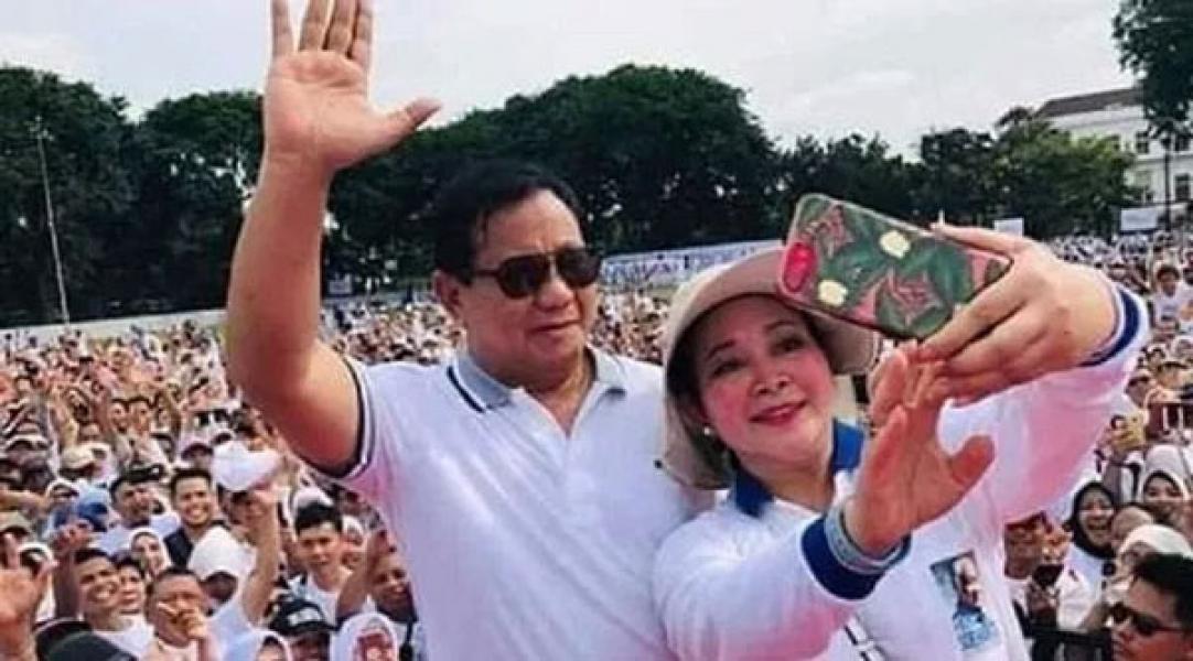 Kampanye Akbar di Solo, Prabowo-Titiek Diminta Rujuk