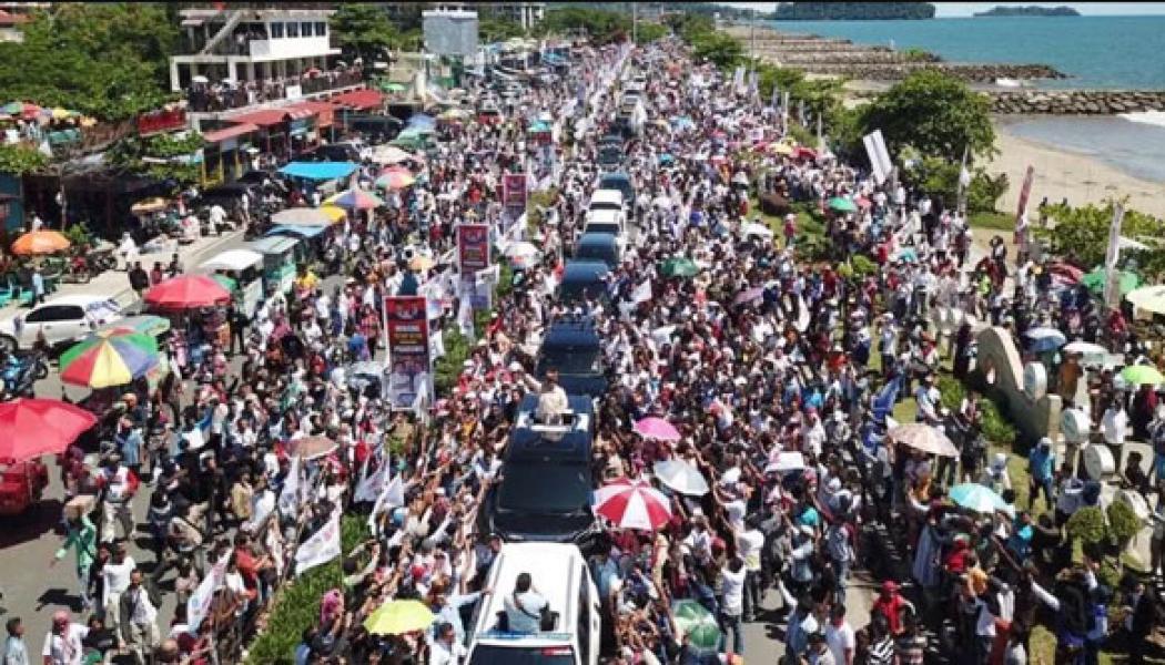 Kampanye di Padang, Prabowo: Maaf Tak Kasih Amplop Tapi Saya Berikan Jiwa dan Raga Ini!