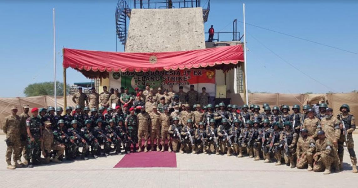 Latma Elang Strike 2019  Tingkatkan Hubungan Kerjasama TNI  dan Angkatan Bersenjata Pakistan