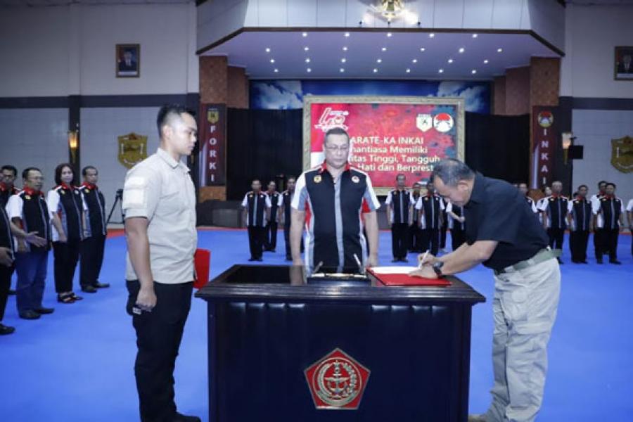 Panglima TNI Kukuhkan 66 Pengurus Pusat INKAI