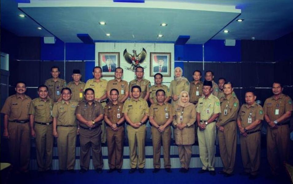 Sekda Pimpin Sertijab 7 Pejabat Eselon II Rohul