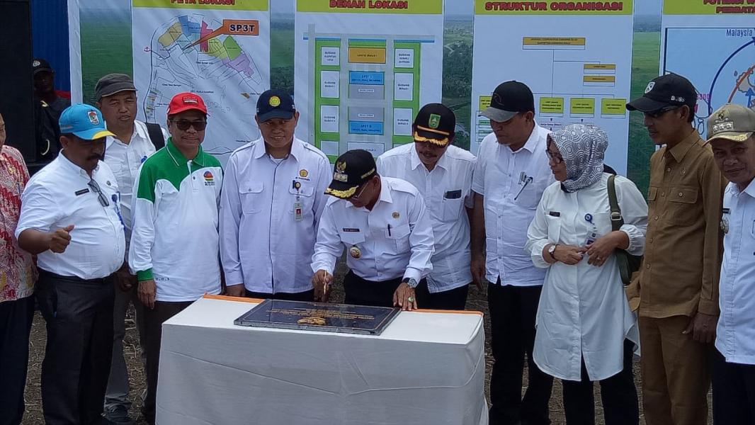 Tingkatkan Produktivitas dan Kesejahteraan Petani, Bupati Harris Resmikan SP3T Kuala Kampar