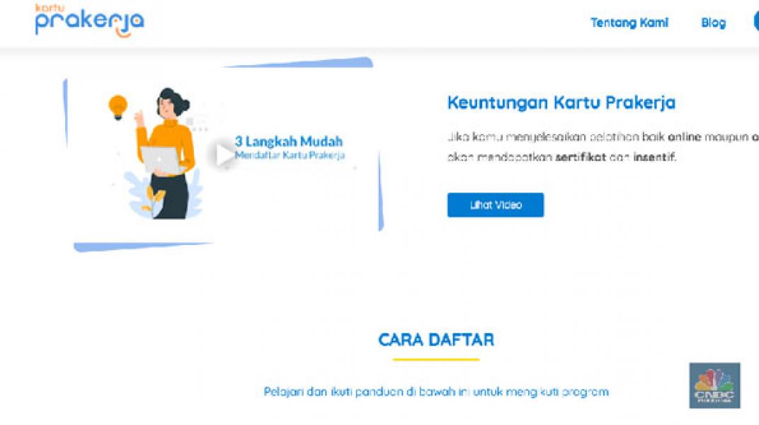 8 Startup Digital Bisa Untung Rp 3,7 T dari Kartu Prakerja?