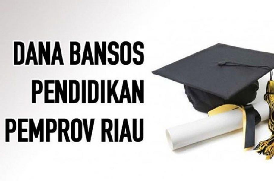Bansos Pendidikan Mahasiswa Kurang Mampu Pemprov Riau Segera Cair