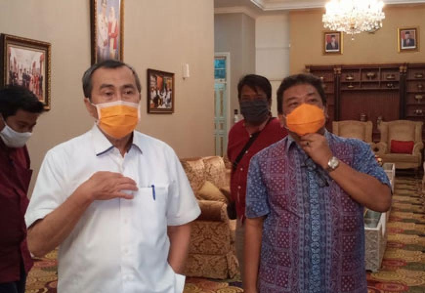 Besok, Gubri Evaluasi PSBB Bersama Wali Kota Pekanbaru