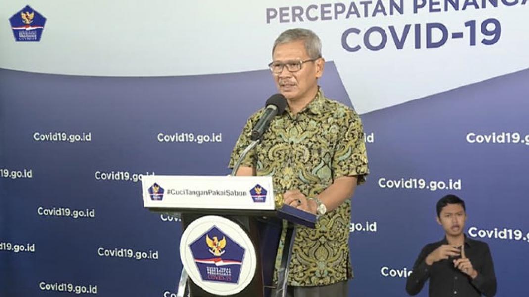 Corona RI 25 April, 8607 Positif, 720 Meninggal, 1042 Sembuh