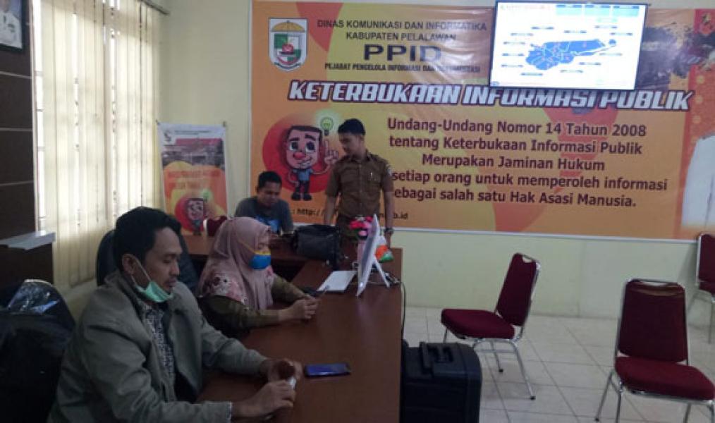 Dewan Sidak Media Center Covid-19 Pelalawan 