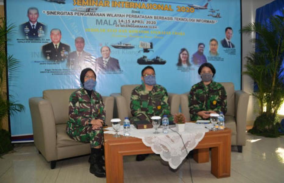 Di Tengah Wabah Corona, Seskoau Gelar Seminar Internasional Pengamanan Perbatasan Berbasis Teknologi Informasi