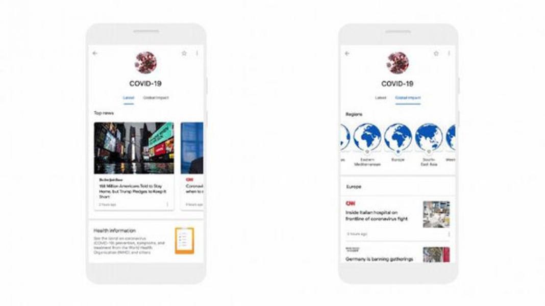 Google Luncurkan Pusat Berita Khusus Corona Covid-19
