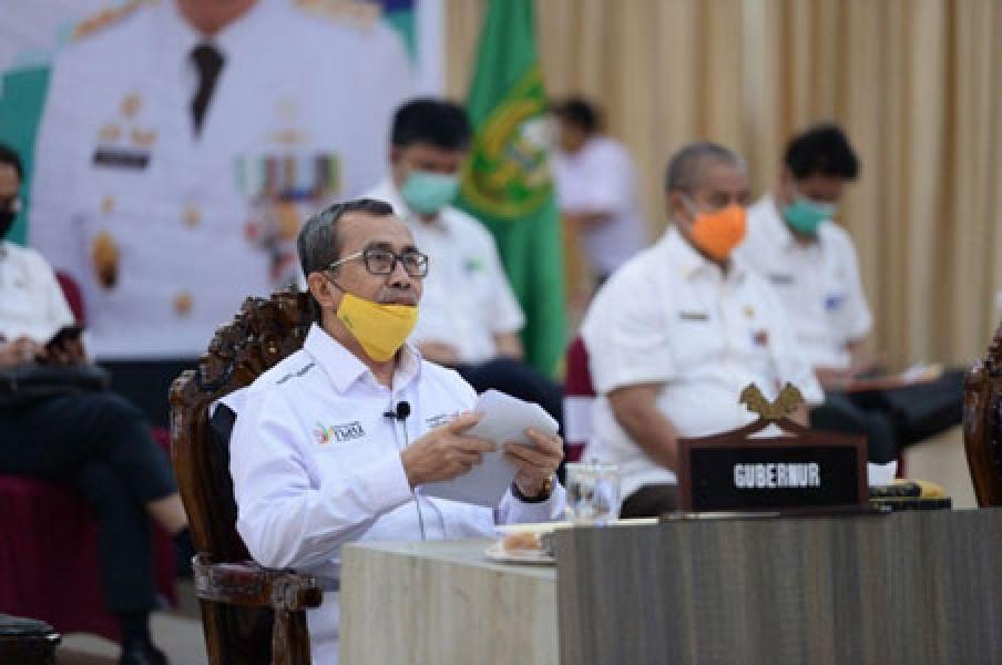 Gubri Gelar Musrenbang Melalui Vidcon