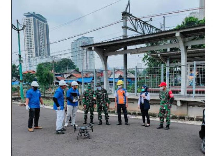 Gugus Tugas Covid-19 Pantau OTG Dengan Drone