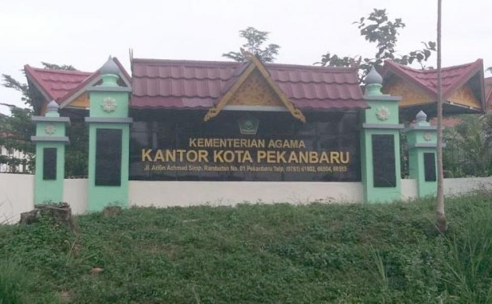 Kemenag Pekanbaru Tutup Sementara Layanan Pernikahan