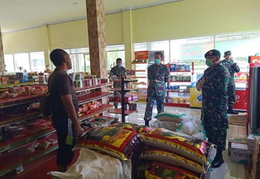 Koperasi Brigif Para Raider 18/Kostrad Pastikan Ketersediaan Bahan Pokok