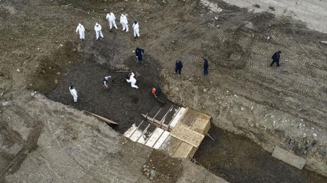 New York Makamkan Korban Corona di Pulau Jasad Tak Dikenal
