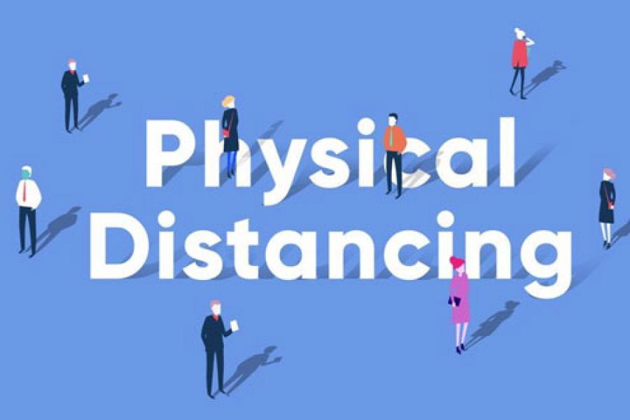 Pemko Pekanbaru  Terus Galakkan Physical Distancing