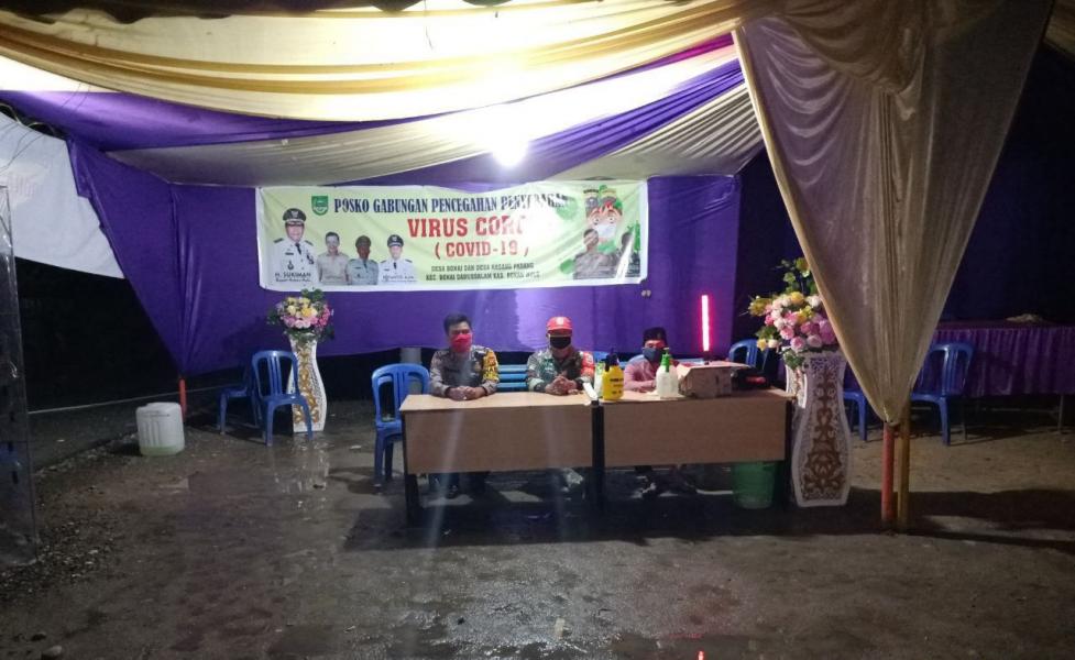 Putus Mata Rantai Covid 19, Tim Gabungan Siaga di Simpang Kosmar