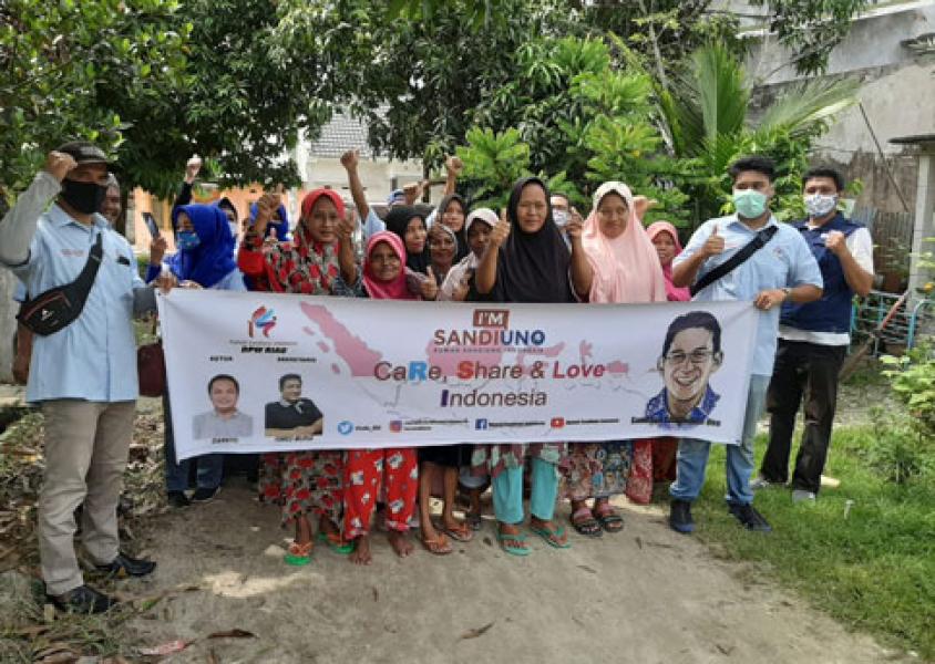 RSI Berikan Sembako Kemanusian di 24 Provinsi, Sandi: Lupakan Entitas Politik