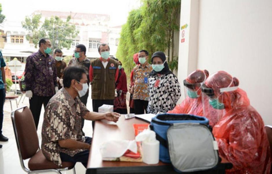 Semua yang Ikut Rapid Test di Pekanbaru Hari Ini Negatif Covid-19