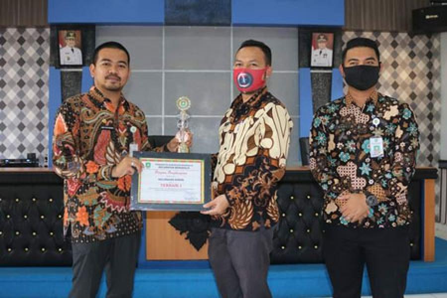 Tameran dan Damon Desa dan Kelurahan Terbaik se-Kecamatan Bengkalis