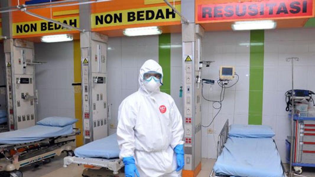 Terima Tamu, Petugas Keamanan BPBD Medan Positif Corona