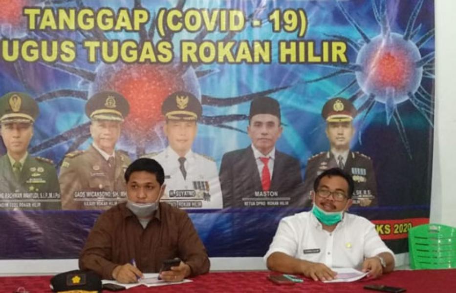 Update Covid-19 Rohil per 8 april, 1.439 ODP, 2 PDP 1 Orang Sembuh