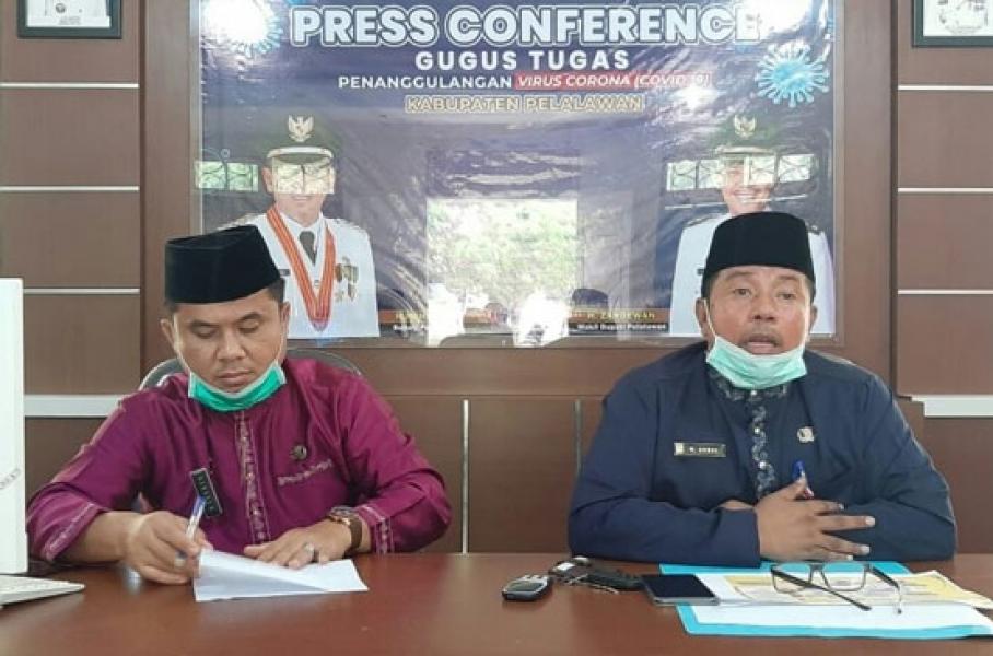 Update Covid-19 di Pelalawan, 2 Positif, 11 PDP, 491 ODP Tersebar di 12 kecamatan