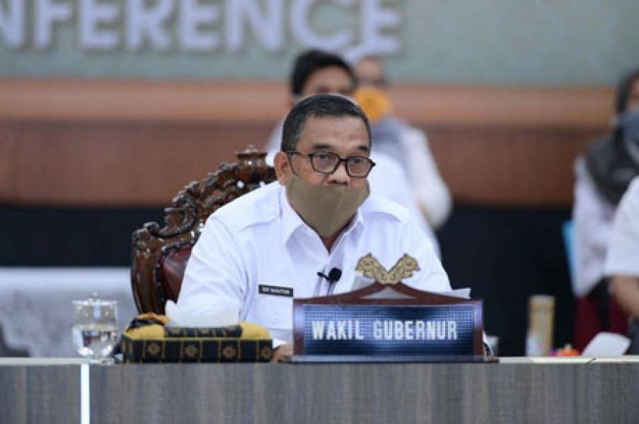 Wagubri Jelaskan Inflasi Riau Saat Rakorwil TPID Provinsi Se-Sumatera