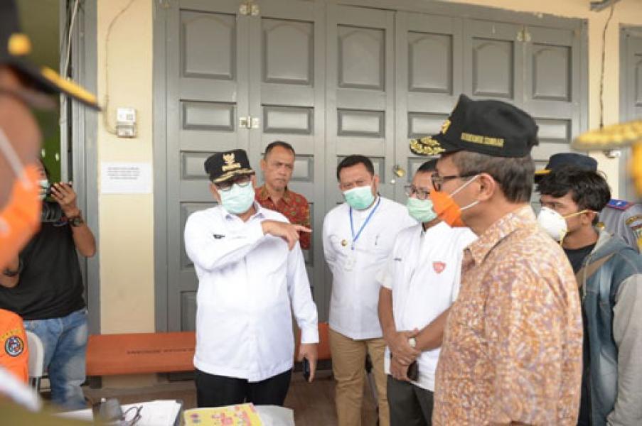 Wagubri dan Gubernur Sumbar Sepakat Pos Covid-19 Perbatasan di Wilayah Sendiri