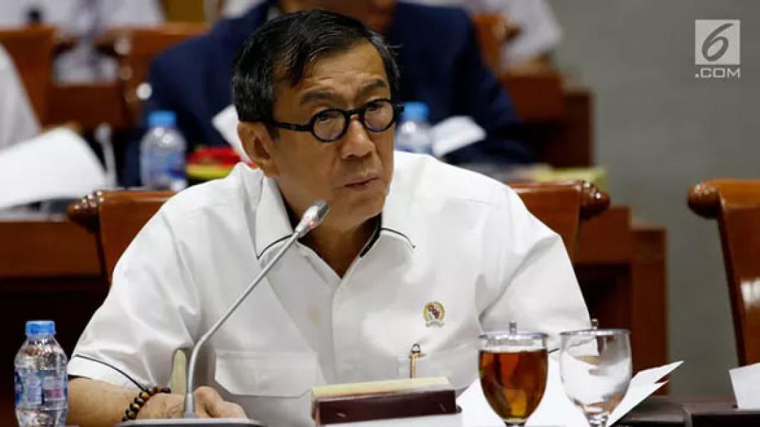 Yasonna: Hanya Orang Tumpul Rasa Kemanusiaan Tak Terima Pembebasan Napi