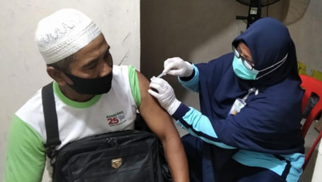 JCH Bengkalis Divaksinasi Covid-19 dan Meningitis