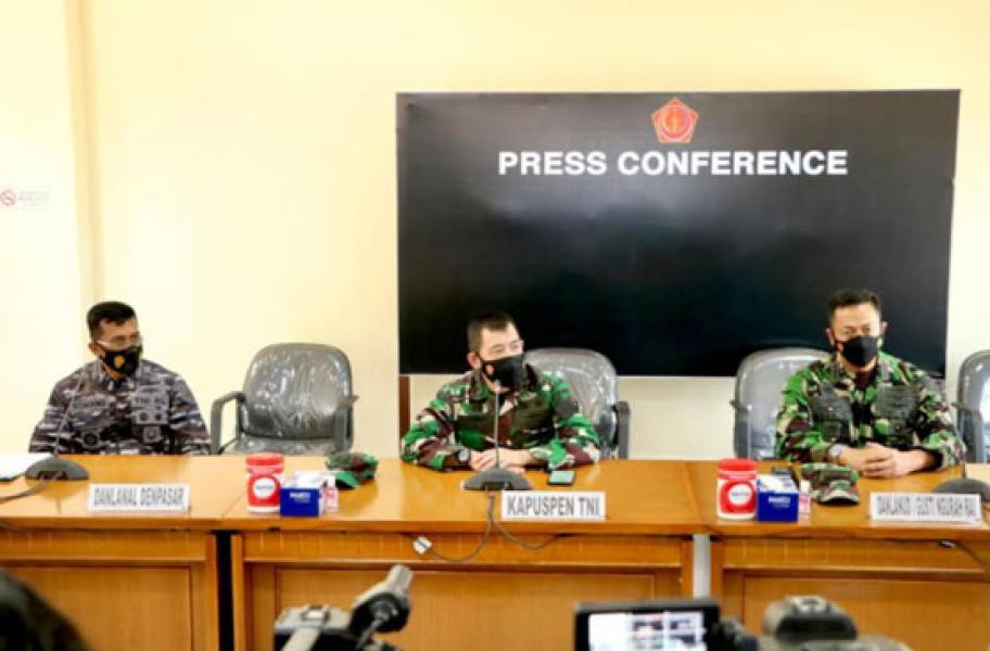 Kapuspen TNI: TNI Kerahkan 21 KRI Cari Kapal Selam Nanggala-402
