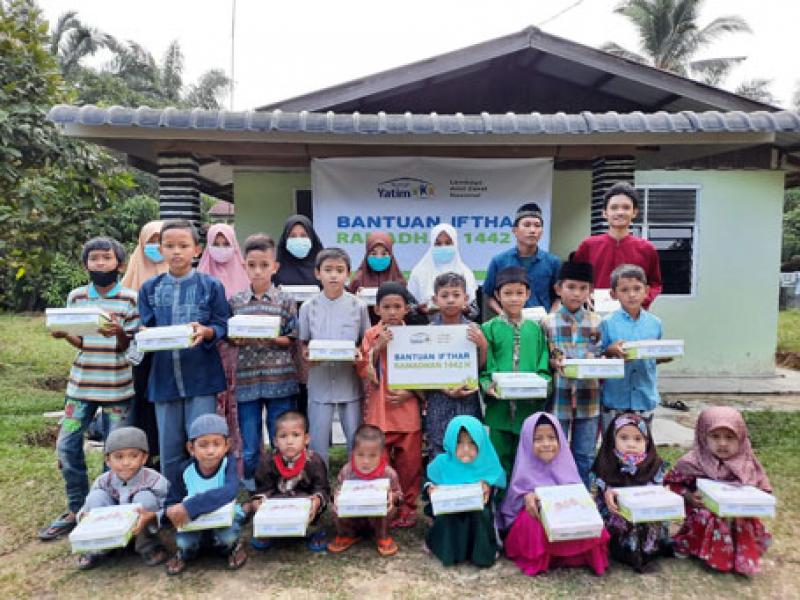 Rumah Yatim Kembali Hidangkan Sahur dan Buka Puasa untuk Yatim dan Dhuafa Pekanbaru