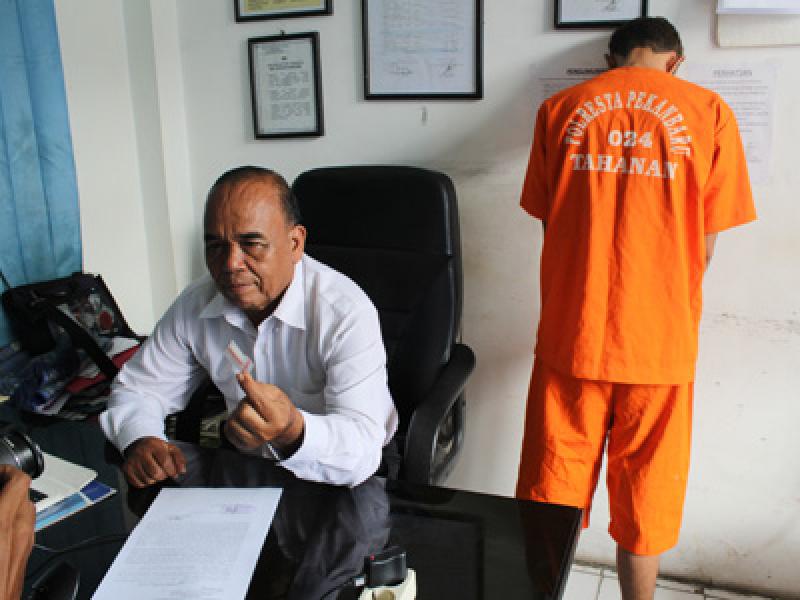 Bandar Sabu Ditangkap Didalam Kamar Hotel