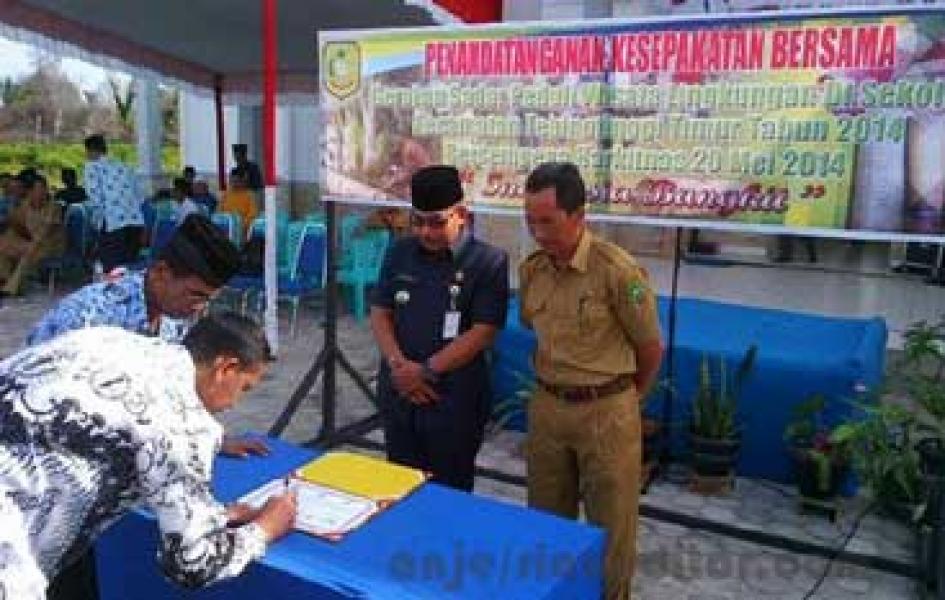 Camat 3T dan Sekolah Tandatangani MoU Gerakan Sadar Wisata