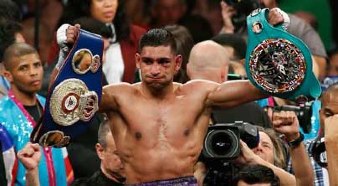 Debut Amir Khan Berjalan Manis