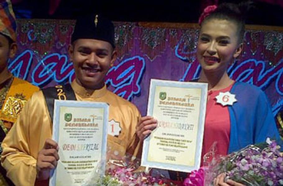 Dedi Safrizal dan Kurnia Hidayati, Bujang dan Dara Meranti 2014