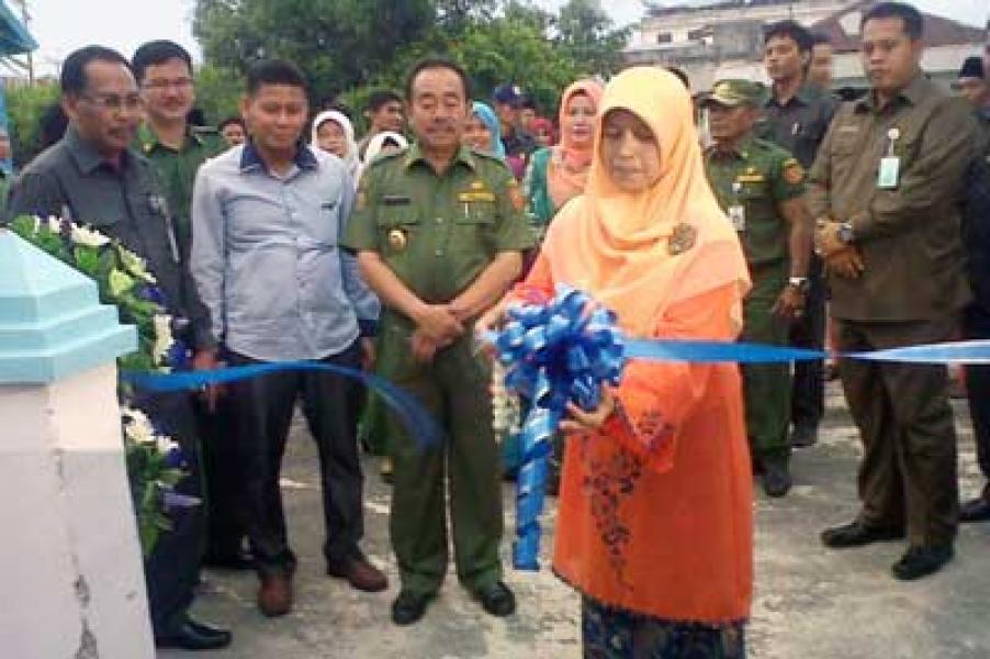 Dispas Bebaskan Retribusi Kios Pusat Jajanan dan Cenderamata Khas Bengkalis