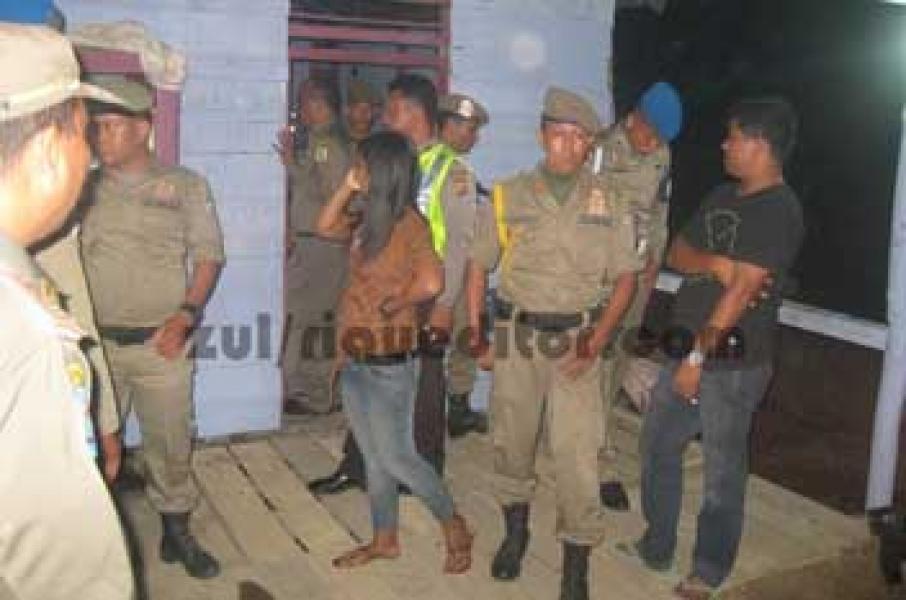 Jelang Helat MTQ Pelalawan dan Ramadhan, Satpol PP Tertibkan Pekat